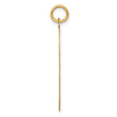 **14K Gold Engravable 2-Piece Heart Charm Set  Polished & Symbolic Keepsake by Sophia Jewelers**